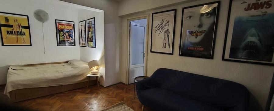 Apartament cu 2 camere semidecomandat, mobilat în Cișmigiu