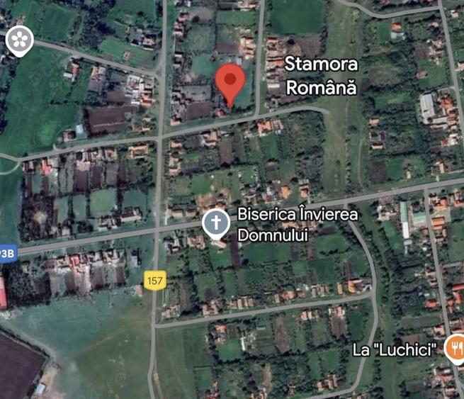 Teren de 1000 mp, în Stamora Română