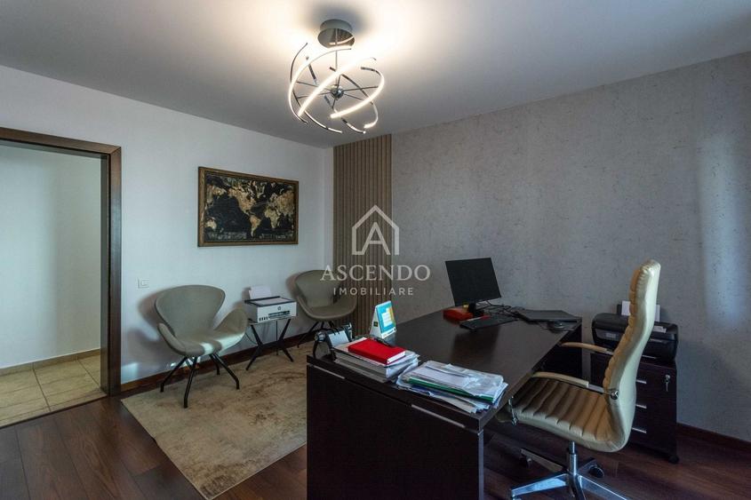 Apartament cu 6 camere decomandat, mobilat în Arcul de Triumf
