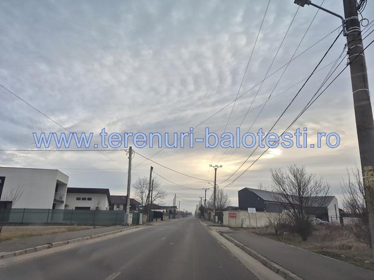 Vanzare teren Balotesti,apropiere Dn1 si sens giratoriu, pret 27500 e - 1