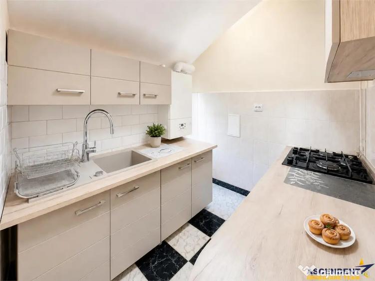Apartament cu 2 camere nedecomandat în Central