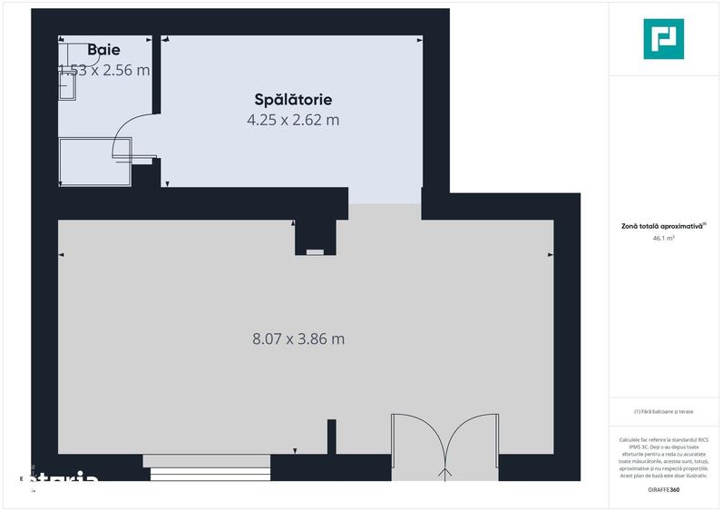 Spațiu comercial, de 48 mp, în Orașul Nou