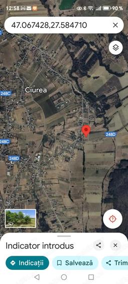 Teren de 3500 mp, în Ciurea