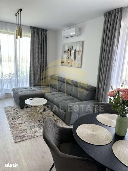 Apartament cu 2 camere semidecomandat în Băneasa