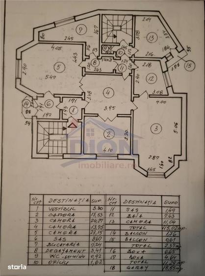 Apartament cu 4 camere decomandat în Cotroceni