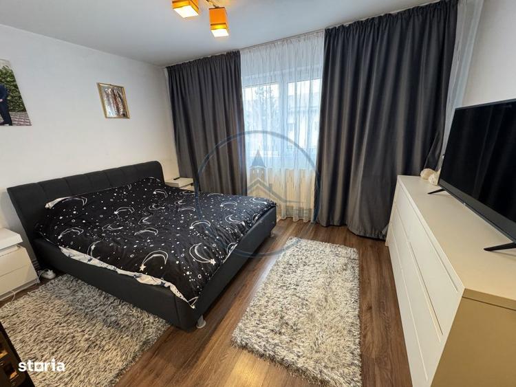 Apartament cu 2 camere semidecomandat, mobilat în Central