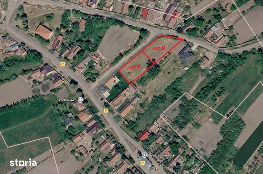 Teren de 850 mp, în Tămășeu