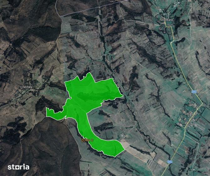 Teren de 1762 mp, în Brestovăț