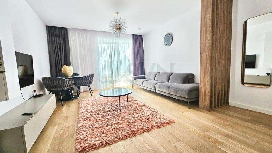 Apartament cu 2 camere decomandat, mobilat în Herăstrău