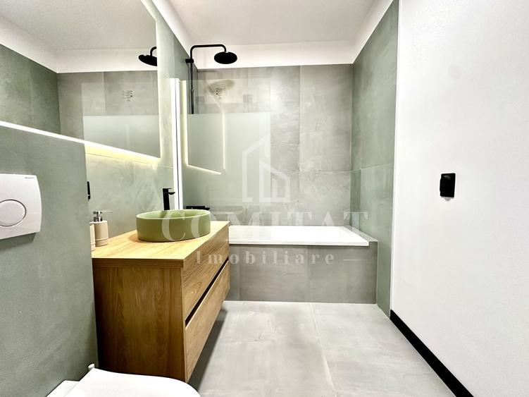 Apartament cu 2 camere semidecomandat, mobilat în Florești