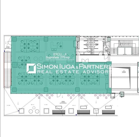 Spațiu comercial, de 276 mp, în Vest
