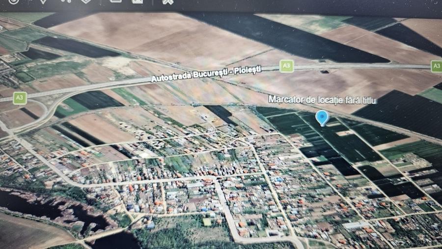 Teren Moara Vlasiei . Caciulati 1500 m2 - 1