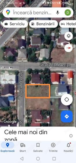 Teren de 453 mp, în Valu lui Traian