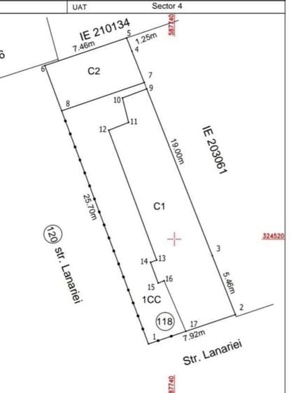 Casă cu 9 camere cu Teren 413 Mp în Parcul Carol