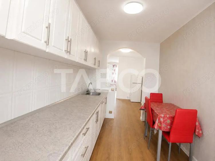 Apartament modern de inchiriat 3 camere balcon Cisnadie etajul 2 - 1