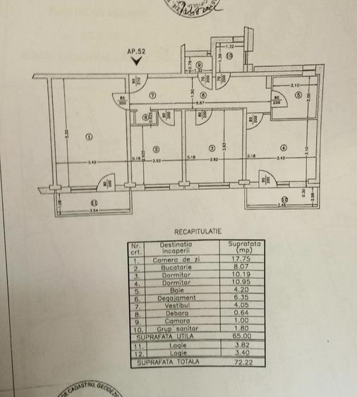 Apartament 3 camere Tineretului, bloc 1985, 2 bai, decomandat, renovat - 19