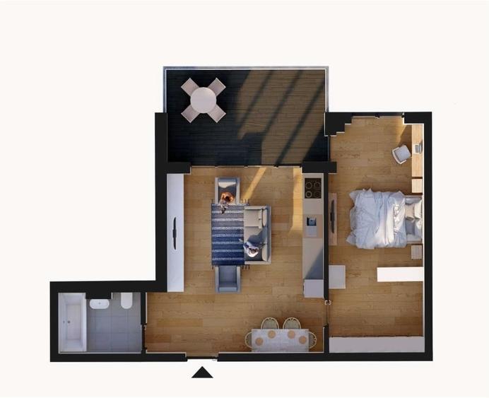 Apartament cu 2 camere decomandat în Primăverii