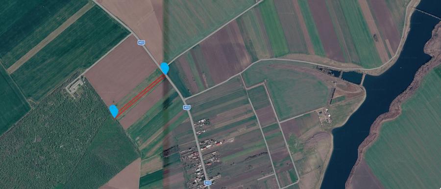 Teren agricol extravilan de 5050 mp, în Gostilele