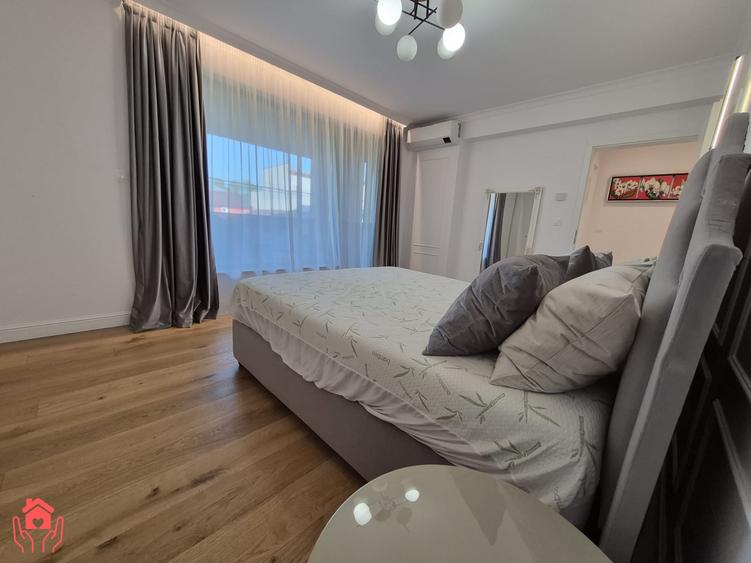 Apartament cu 3 camere semidecomandat, mobilat în Herăstrău