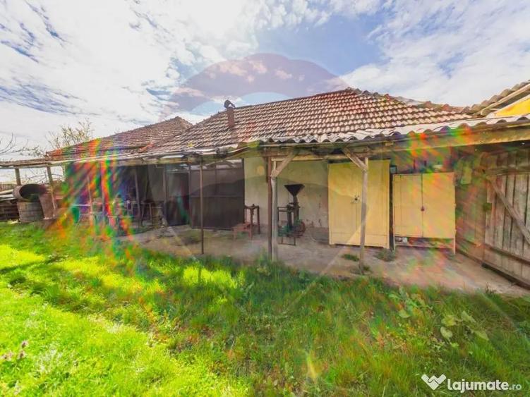 Casă cu 2 camere cu Teren 4500 Mp în Cărand