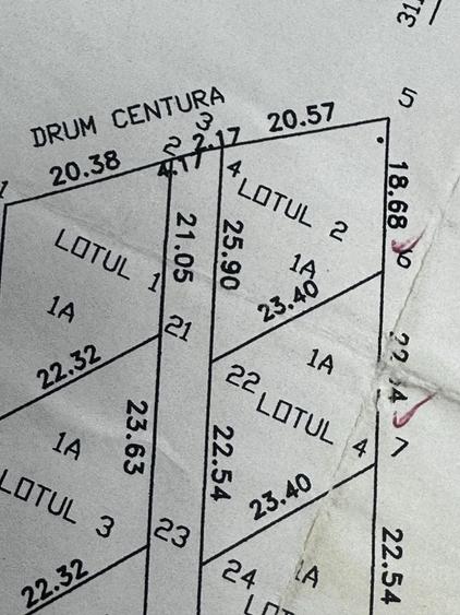 Teren de 450 mp, în Central