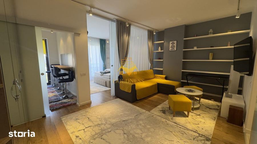 Apartament cu 2 camere, mobilat în Între Lacuri