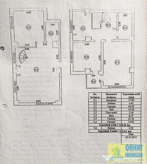 Apartament cu 3 camere decomandat în Ultracentral