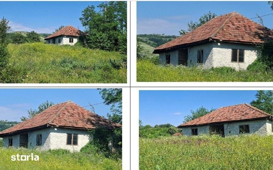 Casă cu 3 camere cu Teren 1428 Mp în Scorțoasa