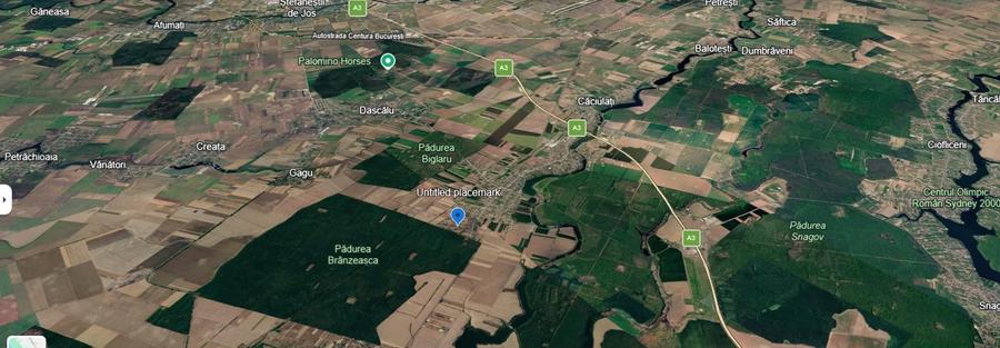 Teren Construcții intravilan de 1008 mp, în Moara Vlăsiei