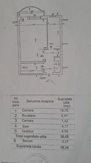 Garsonieră decomandată în Lacul Tei
