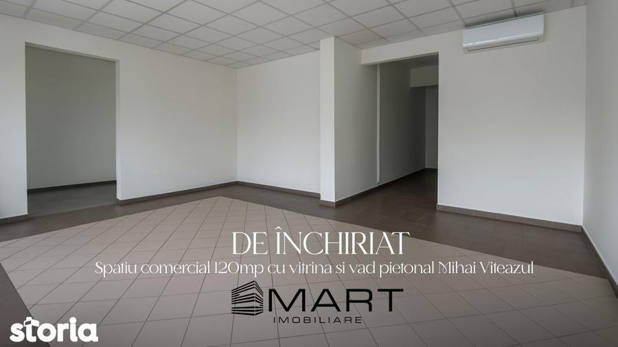 Spațiu comercial, de 119 mp, în Mihai Viteazul