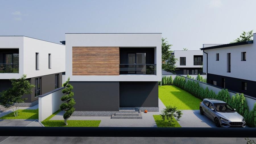 Casă individuală cu 4 camere cu Teren 375 Mp în Tunari