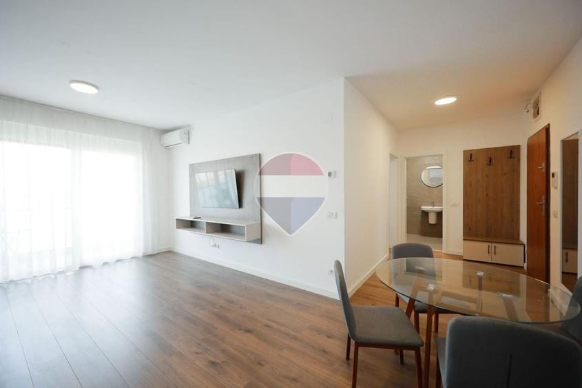 Apartament cu 2 camere decomandat, mobilat în Nufărul