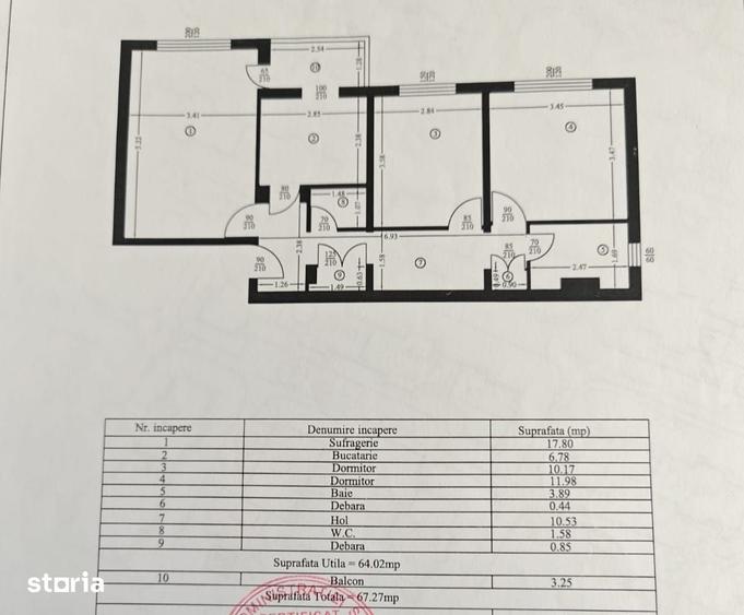 3 camere Popa ?apca, Decomandat/ mobilat/ utilat, Amplasament DEOSEBIT - 20