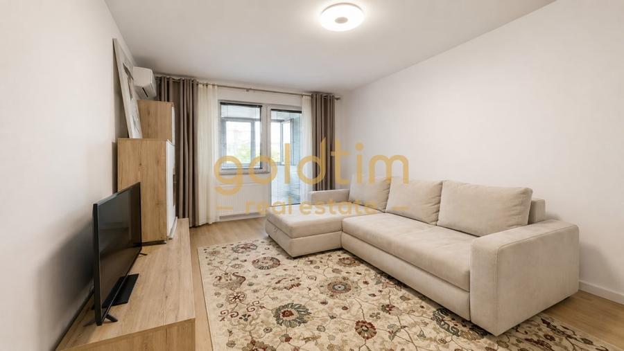 Apartament cu 2 camere decomandat, mobilat în Pipera