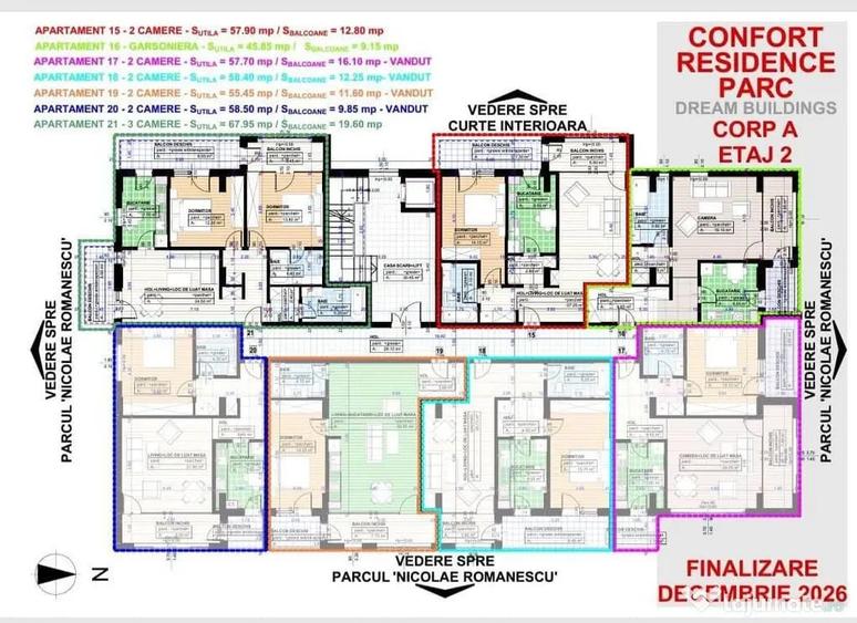Confort Residence - Parc Romanescu - 7