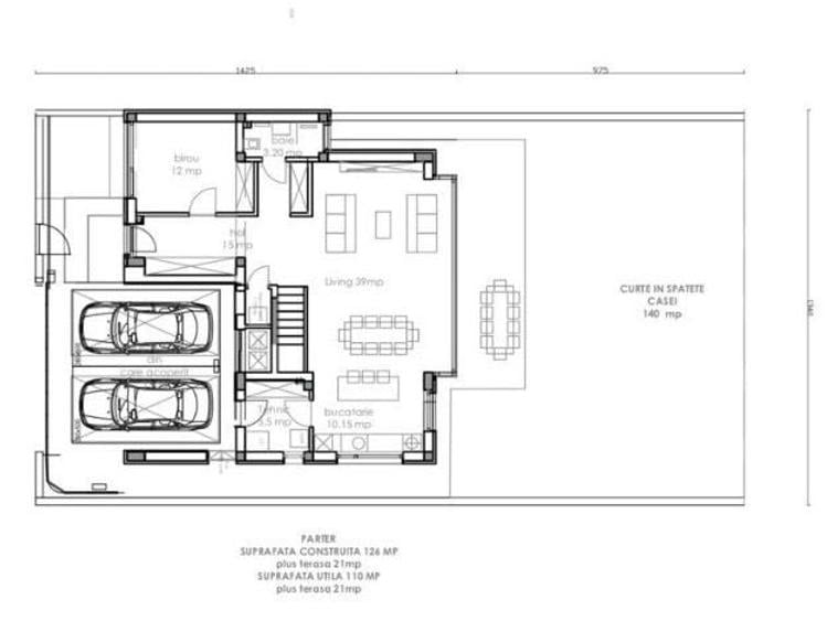 Casă cu 5 camere cu Teren 340 Mp în Central