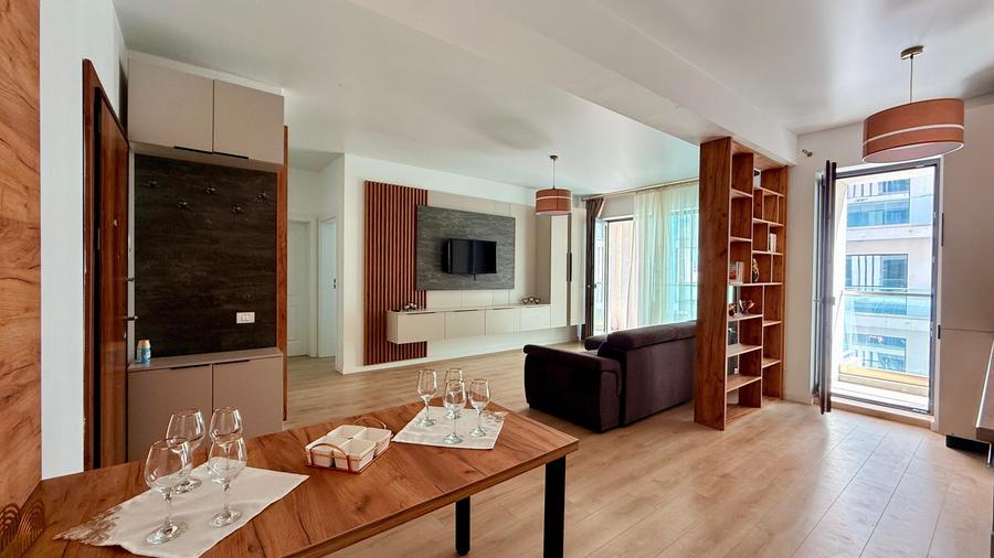 Apartament cu 2 camere semidecomandat în Nord