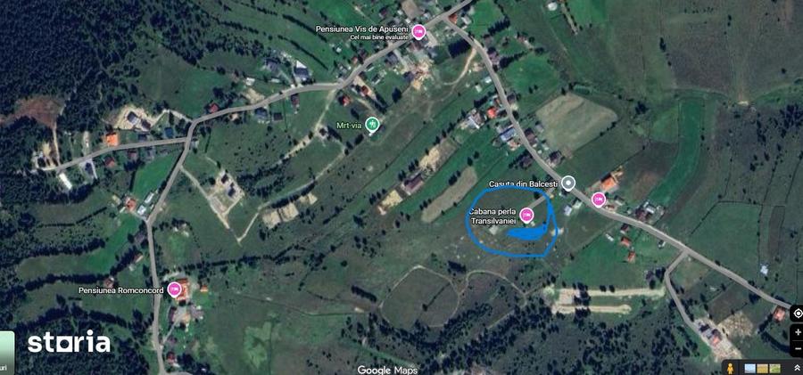 Teren de 400 mp, în Bălcești