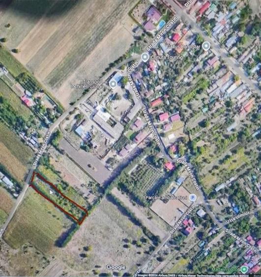 Teren Construcții intravilan de 2614 mp, în Periferie