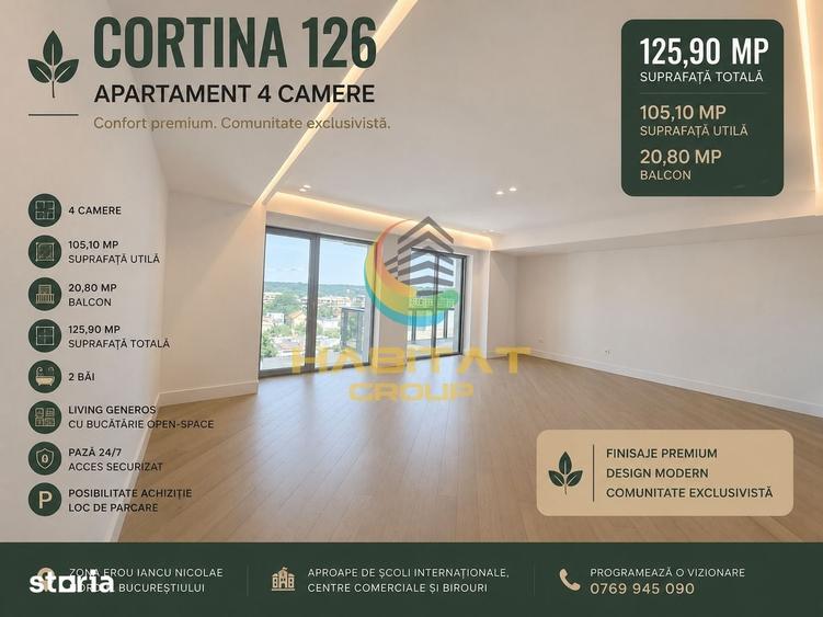 Vanzare Apartament 4 camere - Pipera | Cortina 126 | 149mpc - 7
