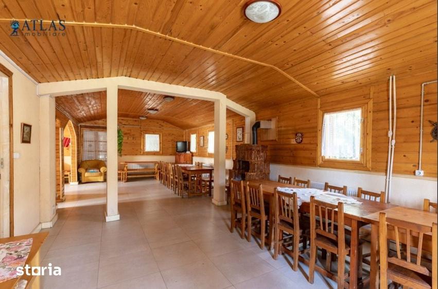 Casă cu 9 camere cu Teren 2600 Mp în Brăduț