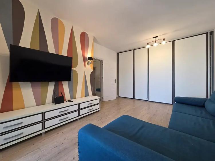 Apartament cu 2 camere decomandat, mobilat în Mihai Bravu