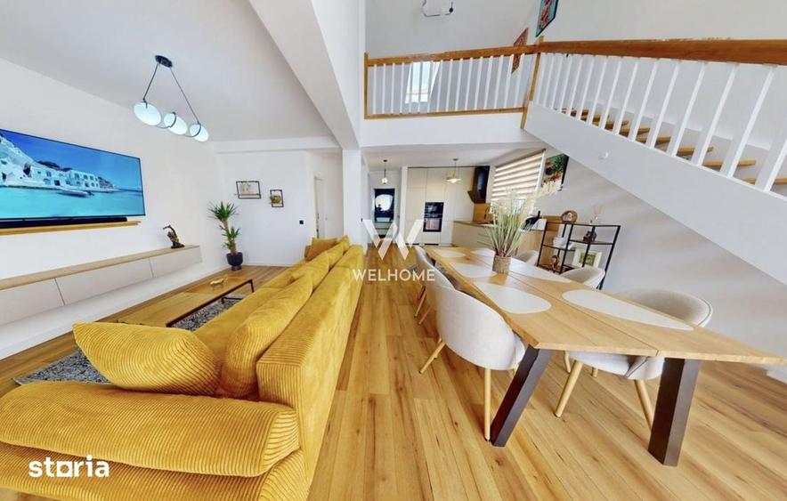Penthouse de vanzare in Sibiu, pe 2 niveluri, mobilat si utilat modern - 5