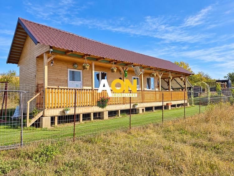 Casă individuală cu 2 camere cu Teren 500 Mp în Bărăbanț