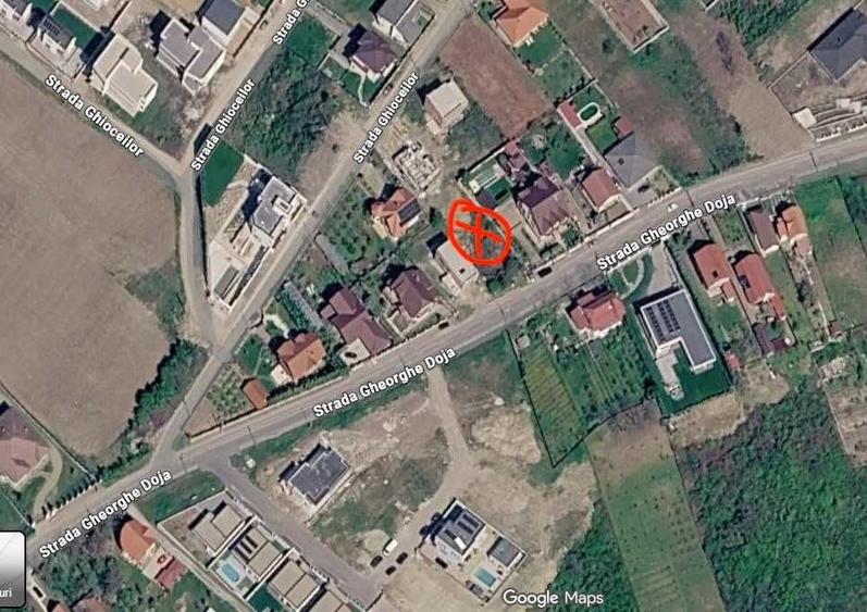 Teren de 550 mp, în Exterior Vest
