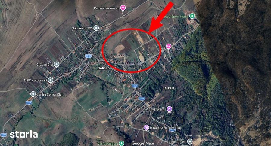 Teren de 1500 mp, în Ciurila