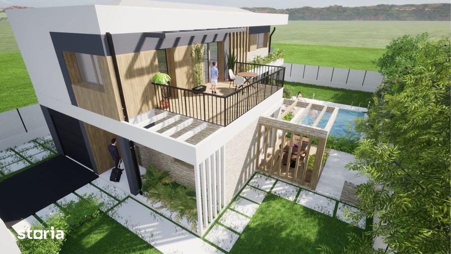 Casă cu 4 camere cu Teren 550 Mp în Apahida