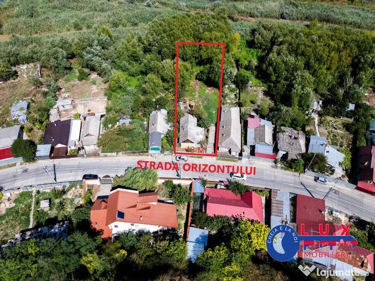Teren de 737 mp, în Orizontului