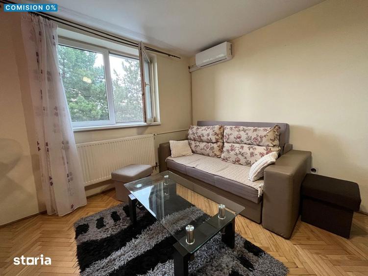 Apartament cu 2 camere semidecomandat, mobilat în Andrei Mureșanu
